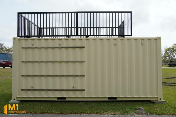 8’ x 20’ x 8’6” Custom Air Monitoring Office ISO Container - Image 6
