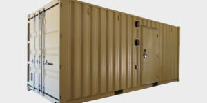 8’ x 20’ x 8’6” Custom Cal Lab ISO Container