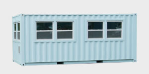 8’ x 20’ x 8’6” Custom Office with Counter ISO Container