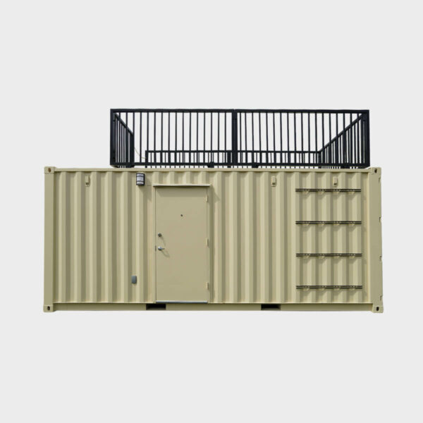 8’ x 20’ x 8’6” Custom Air Monitoring Office ISO Container