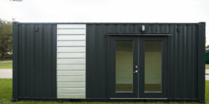 8 x 20 x 86 Custom Office with Double Door ISO Container