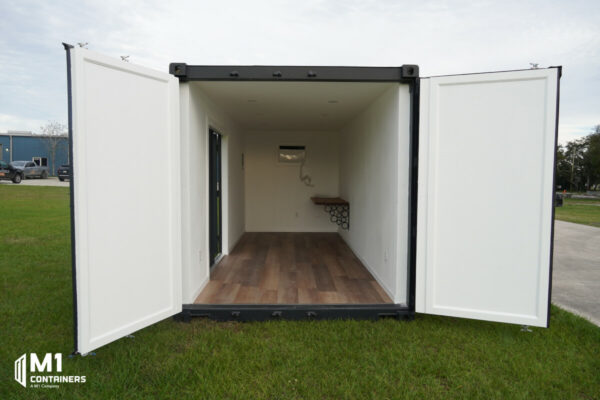 8’ x 20’ x 8’6” Custom Office with Double Door ISO Container - Image 7
