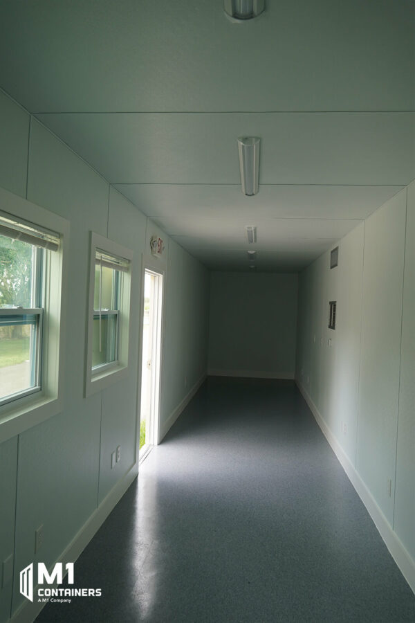 8’ x 40’ x 9’6” Custom Open Bay Office ISO Container - Image 4