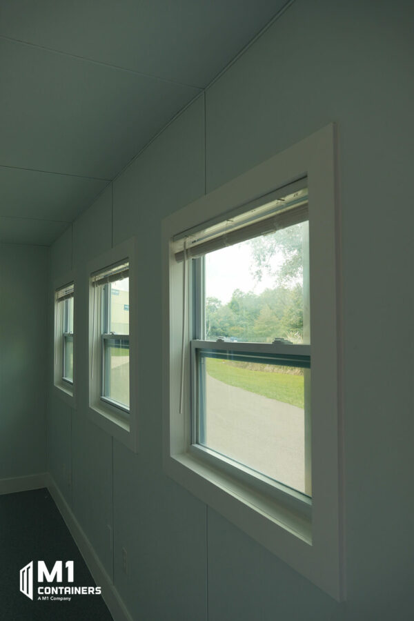 8’ x 40’ x 9’6” Custom Open Bay Office ISO Container - Image 5