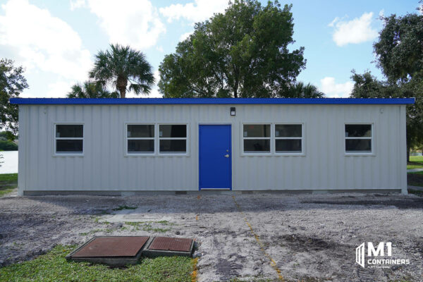16’ x 40’ x 9’6” Custom Office ISO Container with Pitch Roof - Image 3