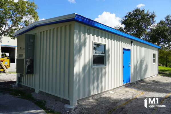 16’ x 40’ x 9’6” Custom Office ISO Container with Pitch Roof - Image 5