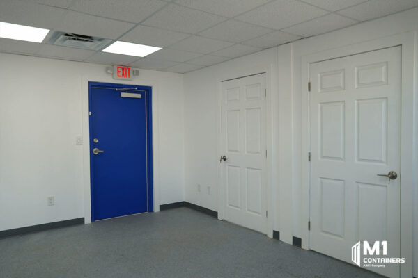 16’ x 40’ x 9’6” Custom Office ISO Container with Pitch Roof - Image 7