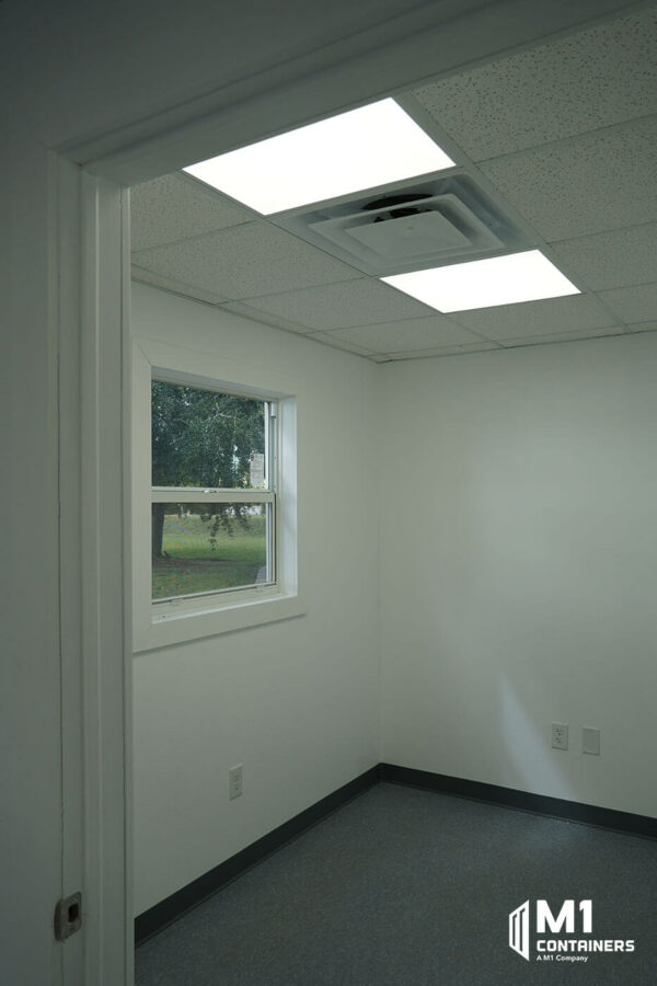 16’ x 40’ x 9’6” Custom Office ISO Container with Pitch Roof - Image 8