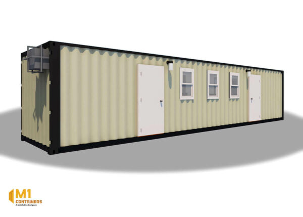 8’ x 40’ x 9’6” Custom Ticket Office ISO Container - Image 5
