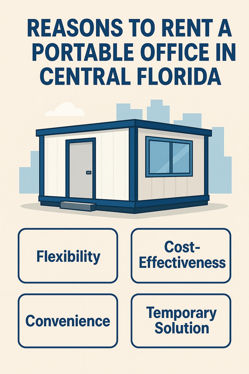 Top 10 Reasons to Rent a Portable Office in Central Florida