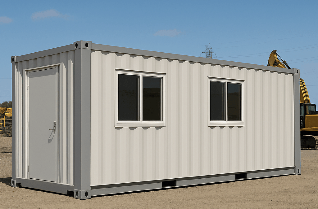 Container office rentals for industrial sites