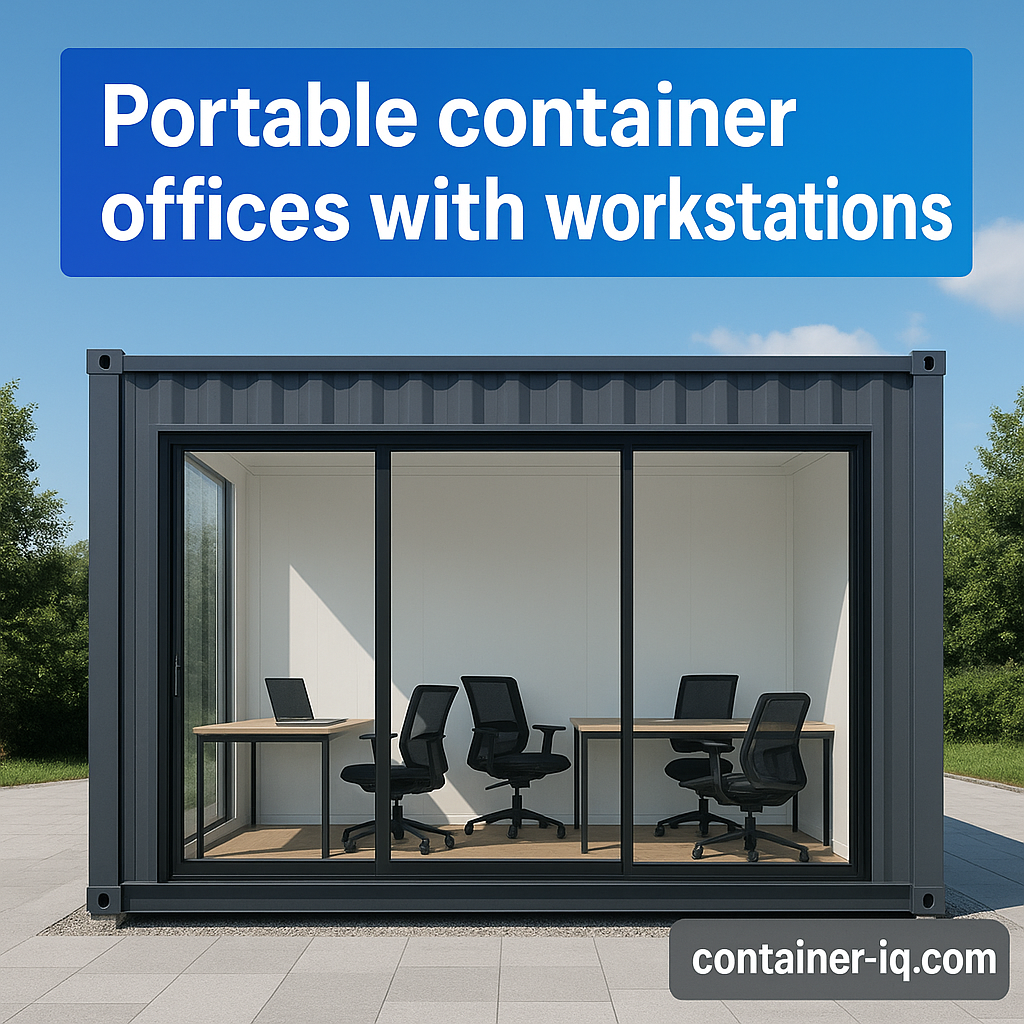 The Ultimate Guide to Portable Container Offices with Workstations ...