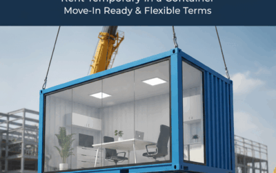 Rent Temporary Office Space in a Container: The Smart Solution for Your Evolving Business Needs