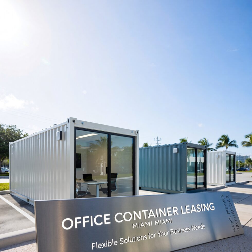 Office Container Leasing Miami: Flexible Workspace Solutions for South ...